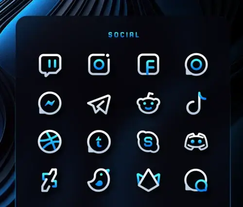 BlueLine IconPack-screenshot-6