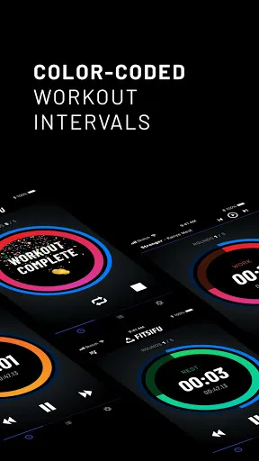 Fitsifu Timer Screenshots
