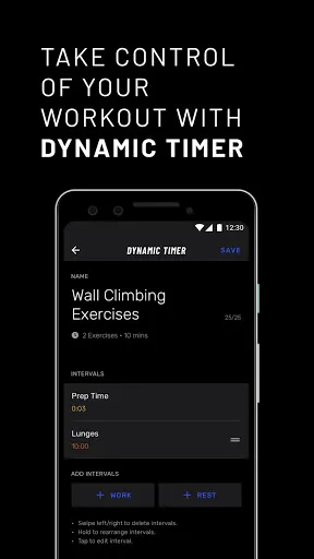 Fitsifu Timer Screenshots