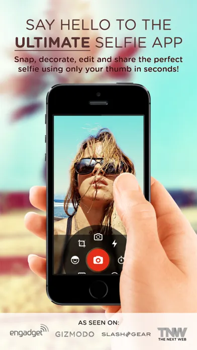 Selfie Cam App: Take PERFECT selfies every time! স্ক্রিনশট