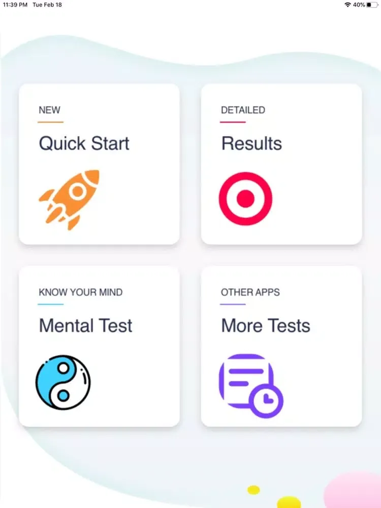 Zrzuty ekranu IQ Test: Brain Test iPad 