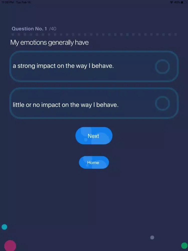 Zrzuty ekranu IQ Test: Brain Test iPad 