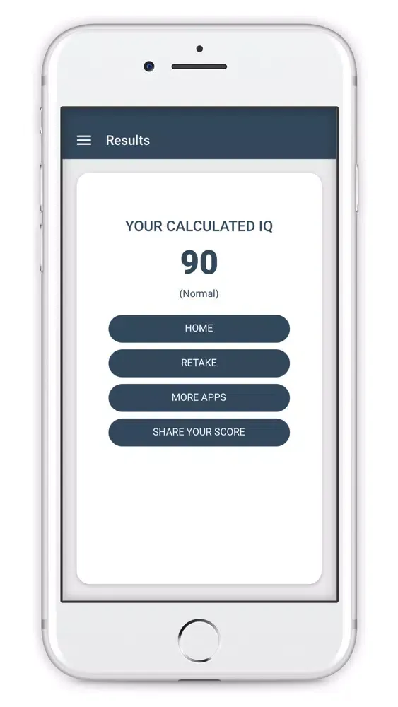 Zrzuty ekranu IQ Test: Brain Test