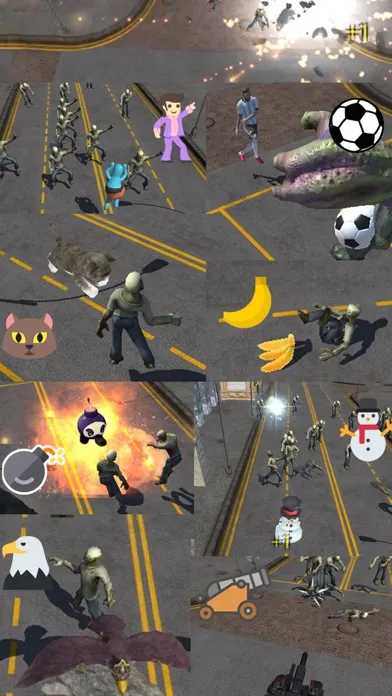 DefenseGameZombieVSSchoolgirl 스크린샷