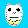 cat mermaid caring game