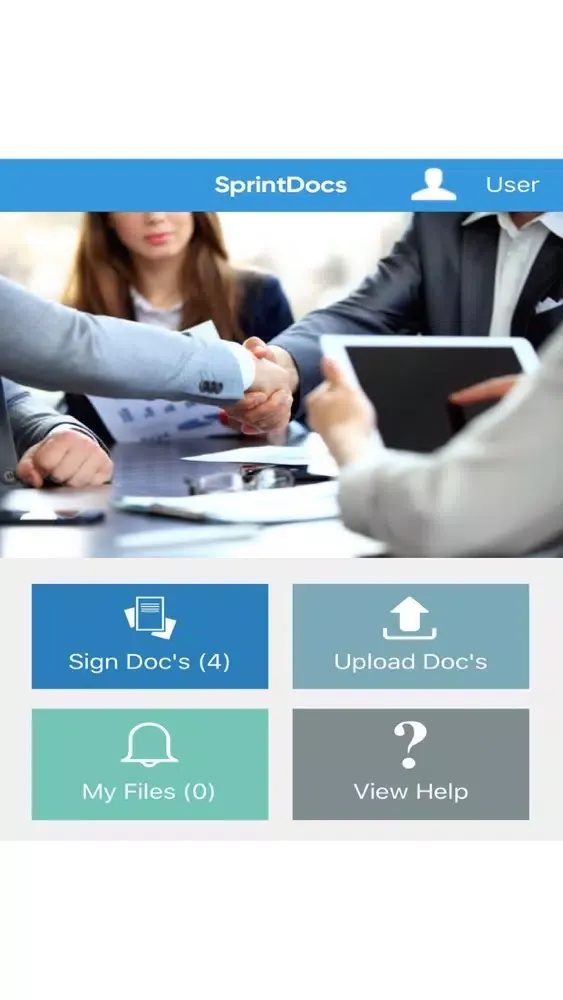 ภาพหน้าจอของ Sprint Docs