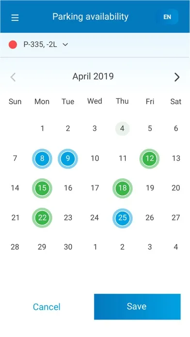 ALPHA Booking スクリーンショット