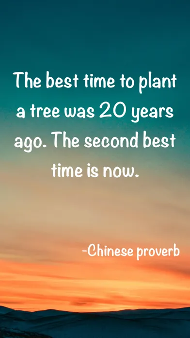 Captures d'écran de Inspiration - Daily Quote
