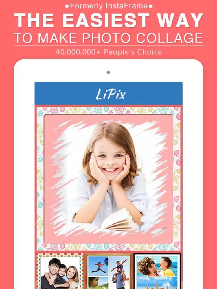 LiPix - Photo Collage Maker, Picture Editor iPad 应用截图