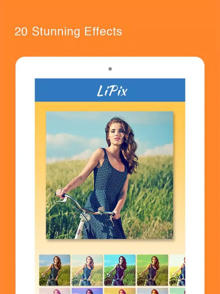 LiPix - Photo Collage Maker, Picture Editor iPad 应用截图