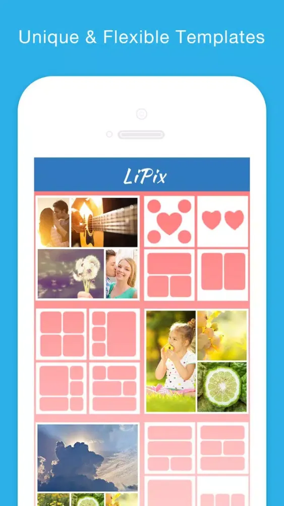 LiPix - Photo Collage Maker, Picture Editor应用截图