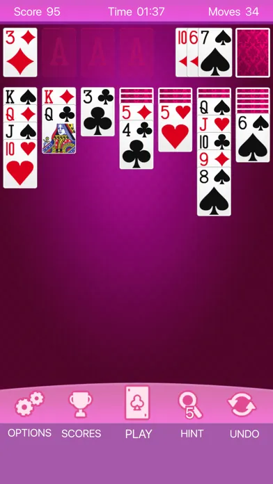 Pink Solitaire应用截图