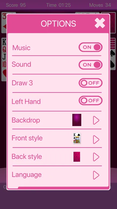 Pink Solitaire应用截图