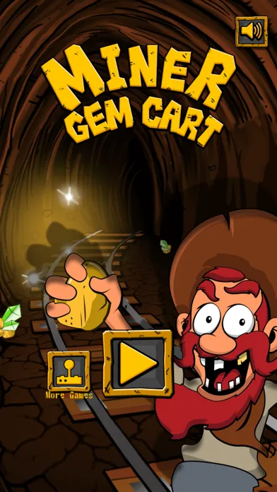 Miner Gem Cart - Unblock 스크린샷