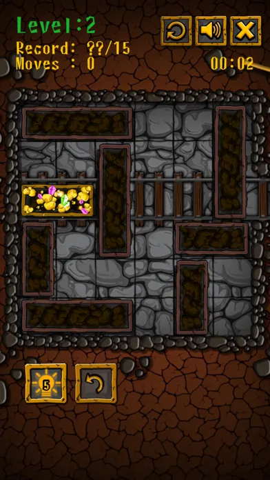 Miner Gem Cart - Unblock 스크린샷