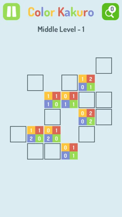 Screenshot di Color Kakuro