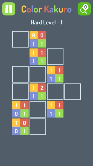 Screenshot di Color Kakuro