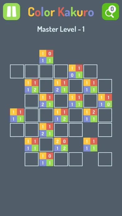 Screenshot di Color Kakuro