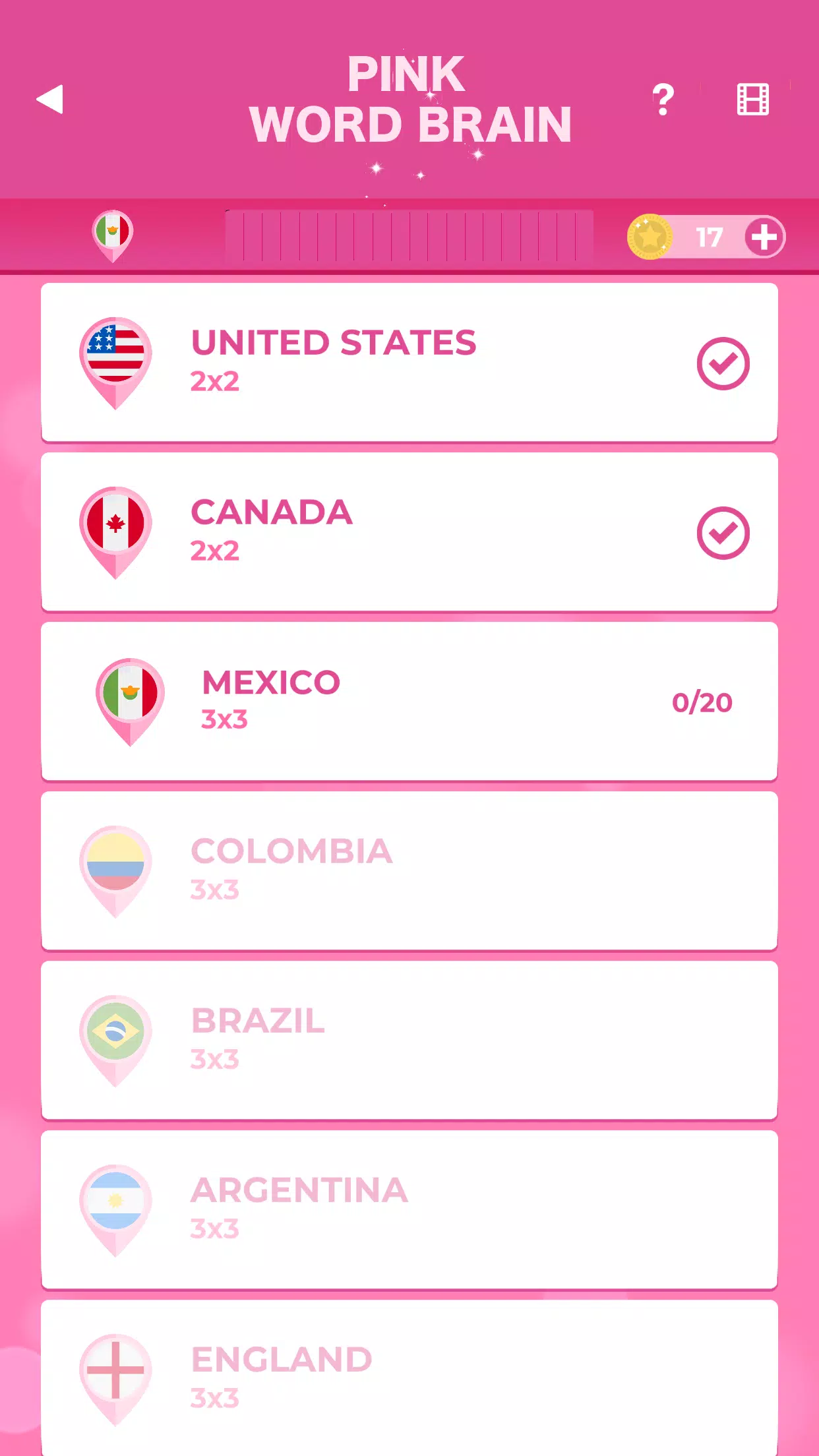 PINK WORD BRAIN Screenshots3