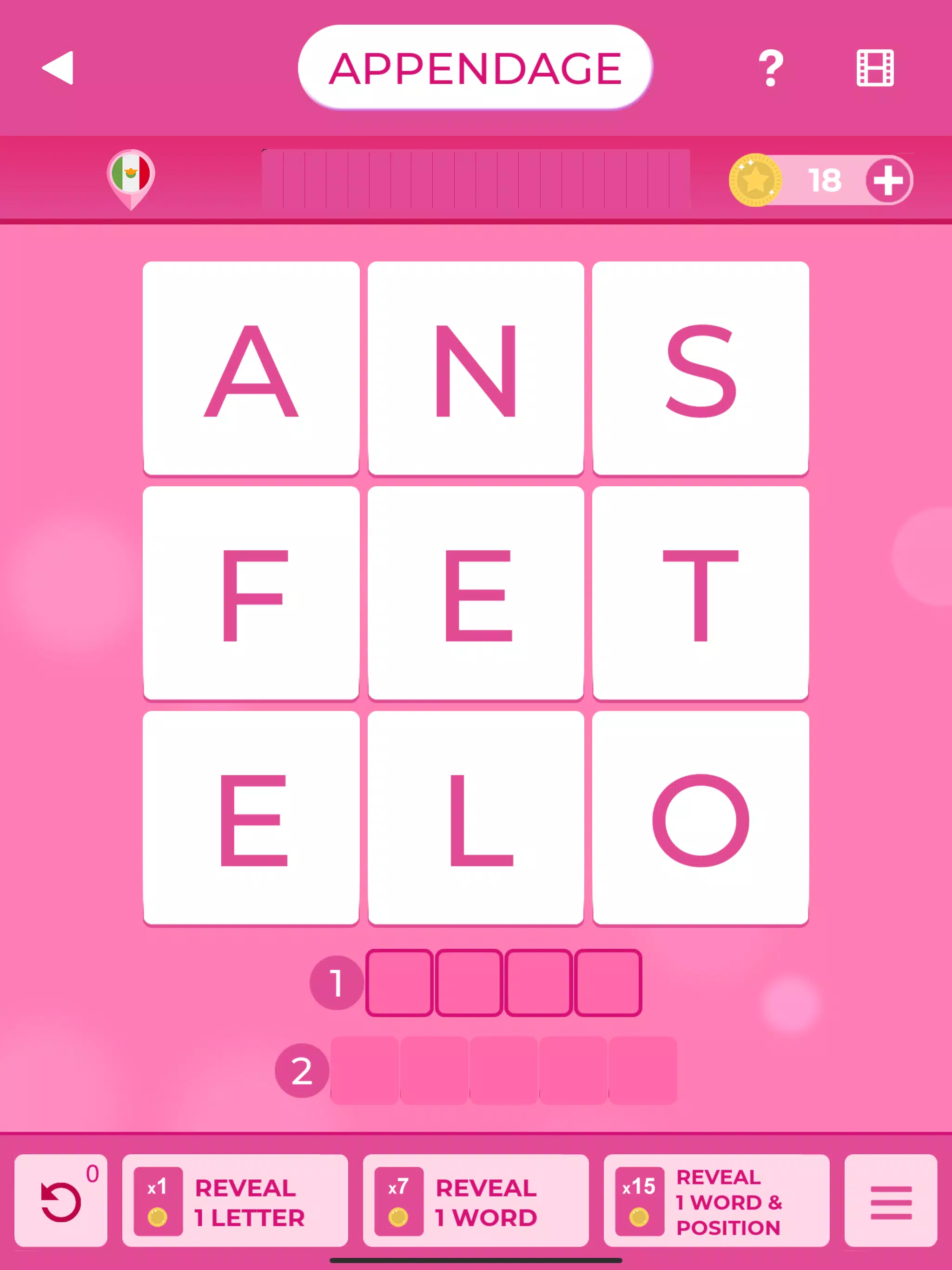 PINK WORD BRAIN Screenshots6