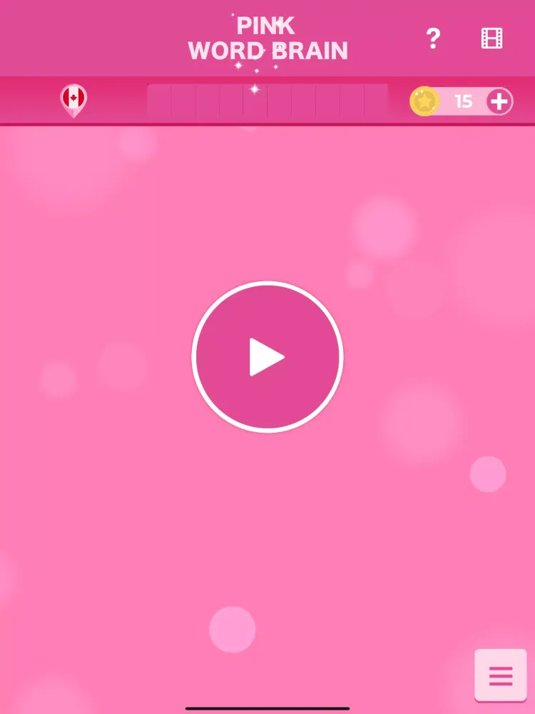 PINK WORD BRAIN Screenshots