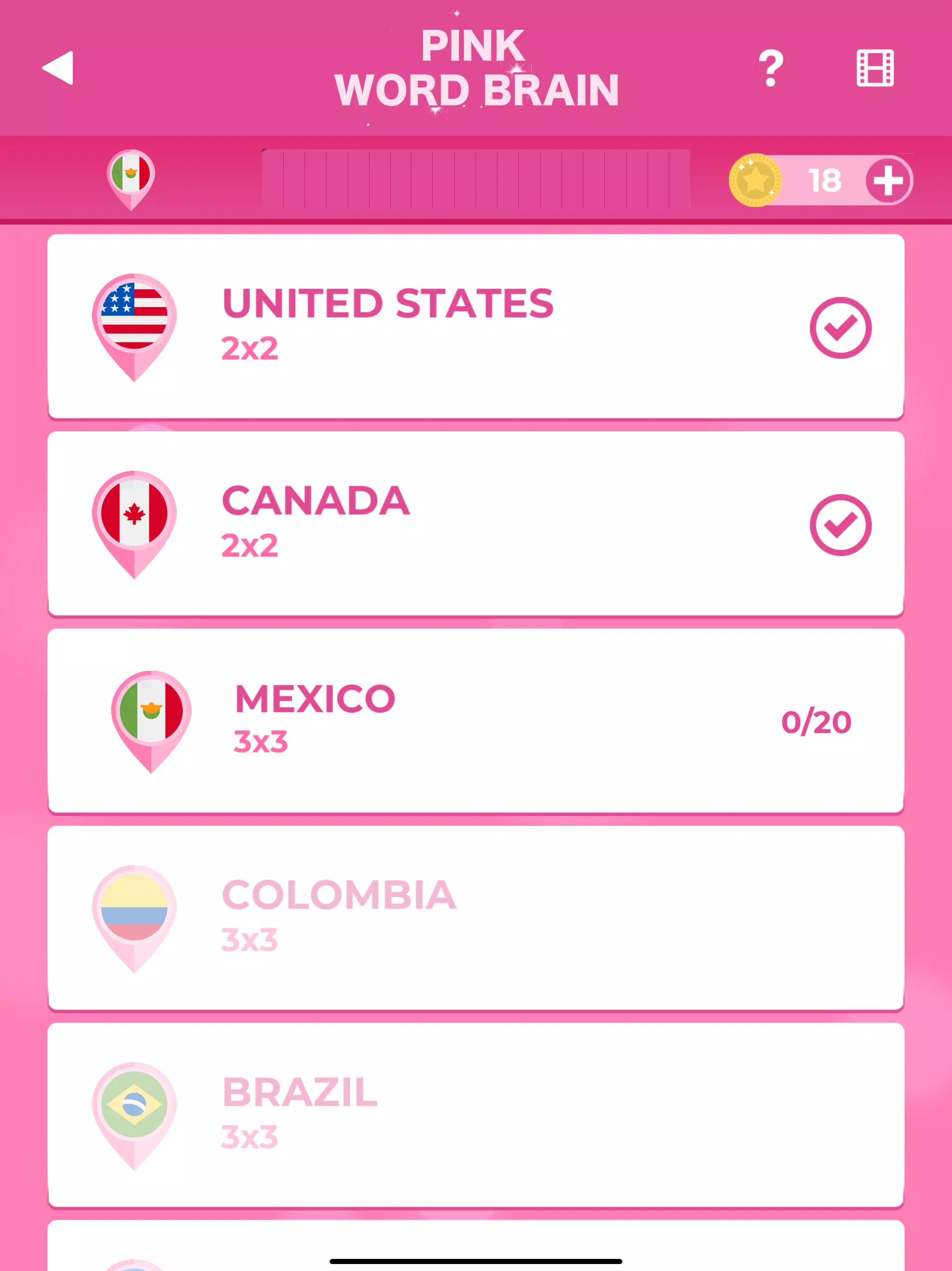 PINK WORD BRAIN Screenshots8