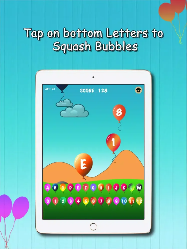 Tangkapan layar Bubble Squash iPad 