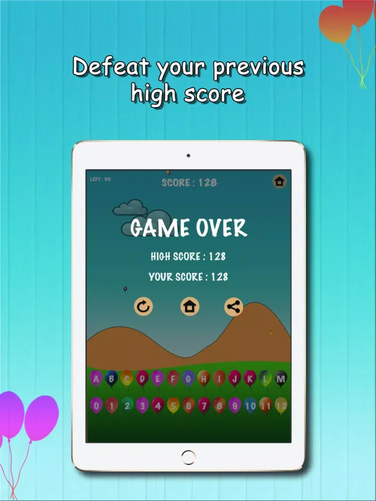 Tangkapan layar Bubble Squash iPad 