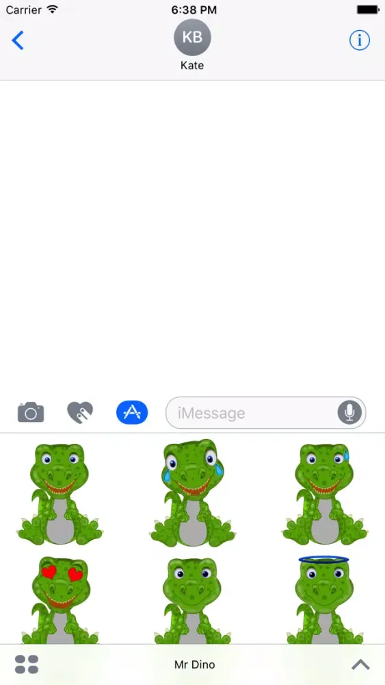 Mr Dino - Funny Stickers سکرین شاٹس