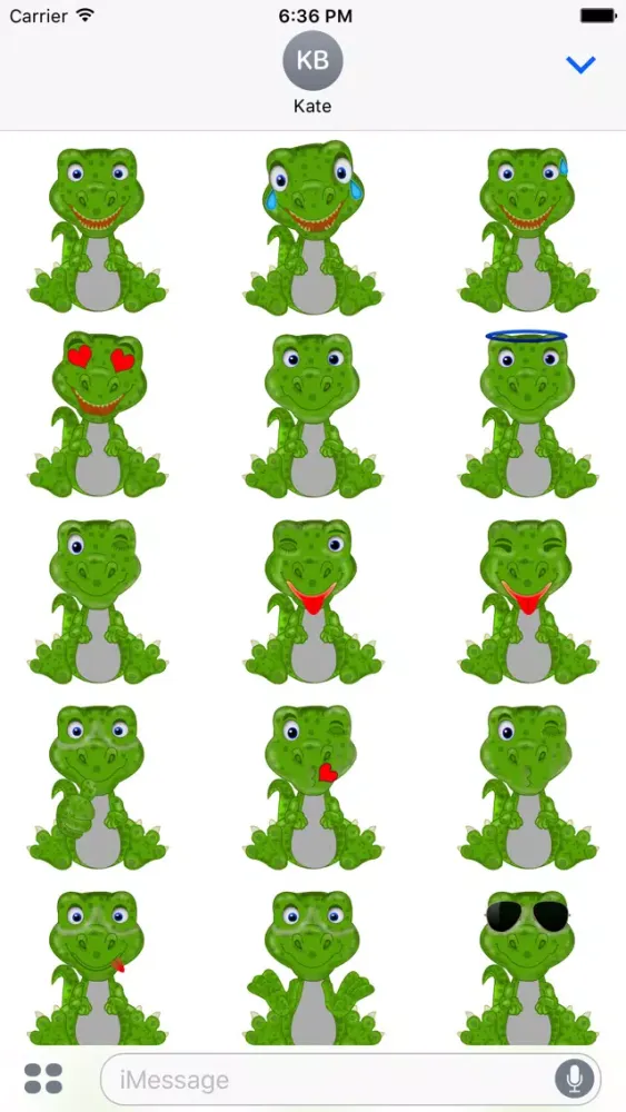 Mr Dino - Funny Stickers سکرین شاٹس