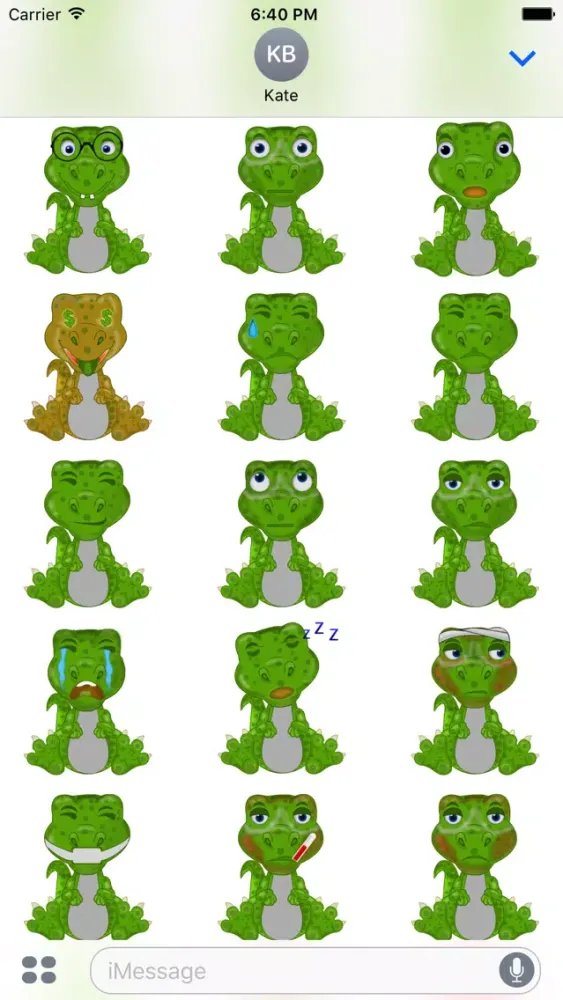 Mr Dino - Funny Stickers سکرین شاٹس