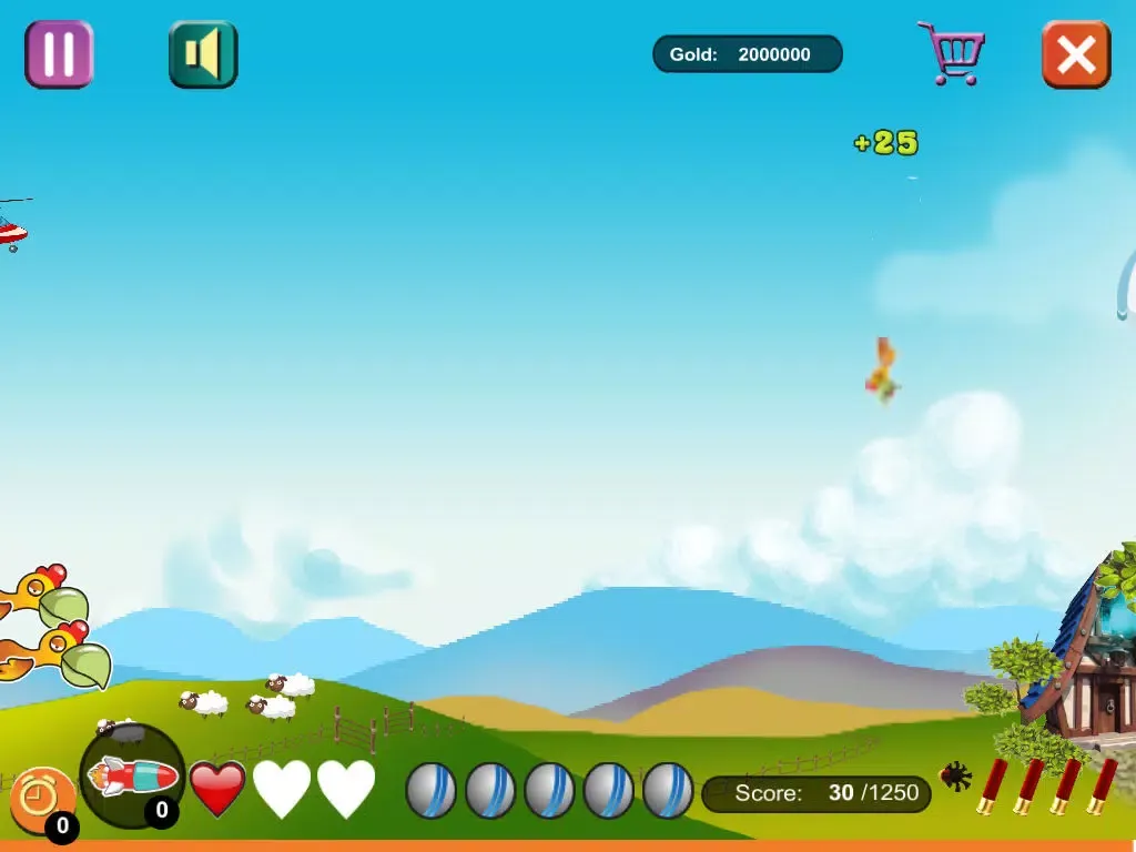 تصاویر Chicken Hunter iPad 