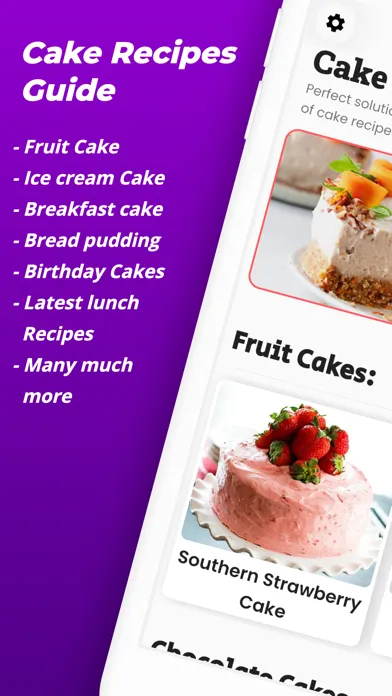 Cake Recipes [Offline] Screenshots