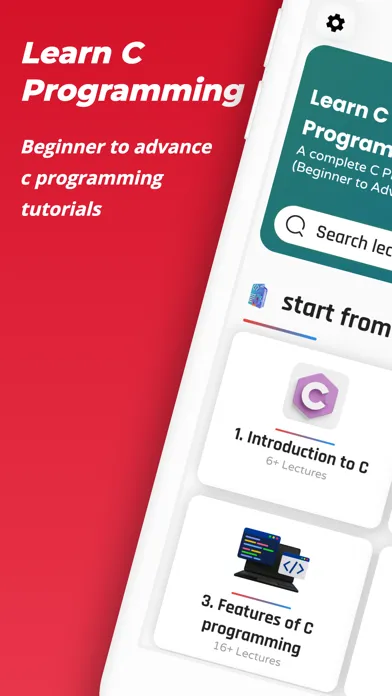 Learn C Programming Tutorials Screenshots