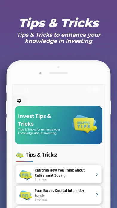 Learn how to invest: TradeArea Screenshots