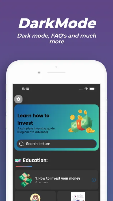 Learn how to invest: TradeArea Screenshots