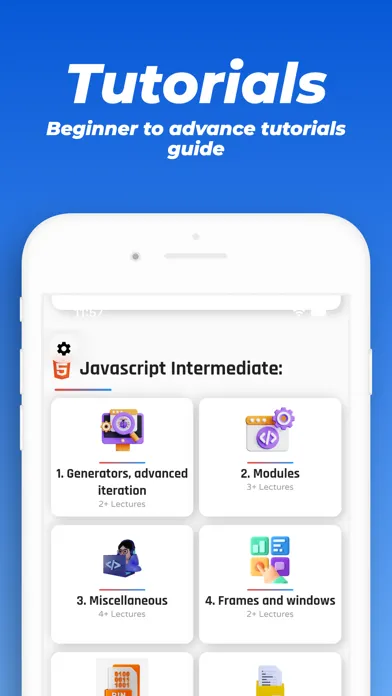 Screenshot di Learn Code Html Css Javascript