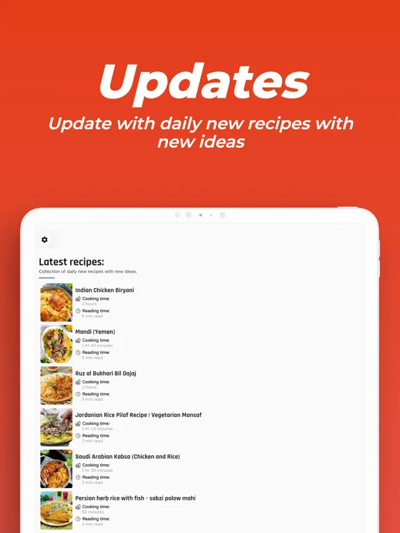 Rice Recipes [Pro] iPad  Screenshots