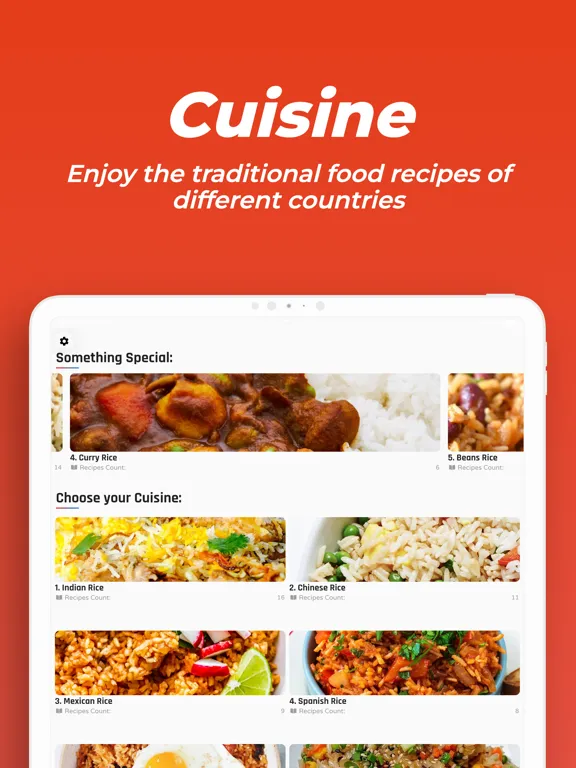 Rice Recipes [Pro] iPad  Screenshots
