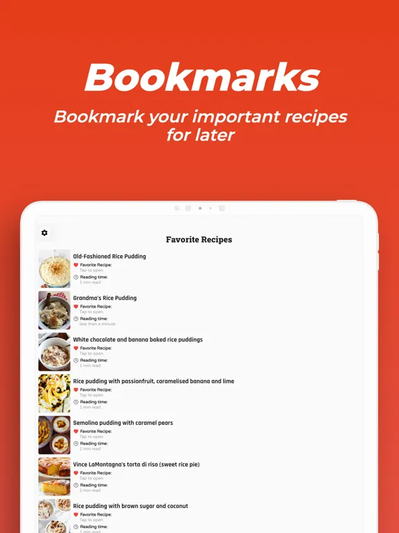 Rice Recipes [Pro] iPad  Screenshots