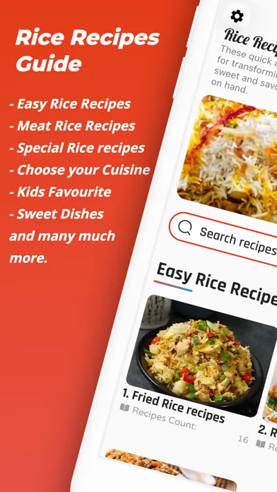 Rice Recipes [Pro] Screenshots