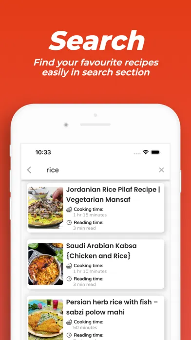 Rice Recipes [Pro] Screenshots