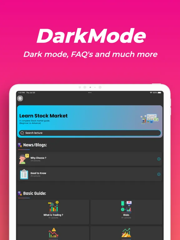 صور Learn Stock Trading iPad 