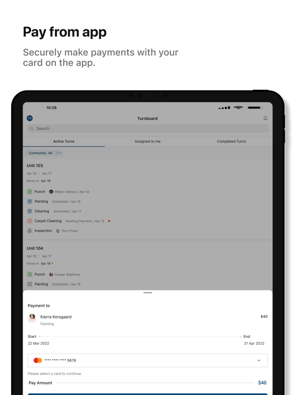 Turnit Client iPad  سکرین شاٹس