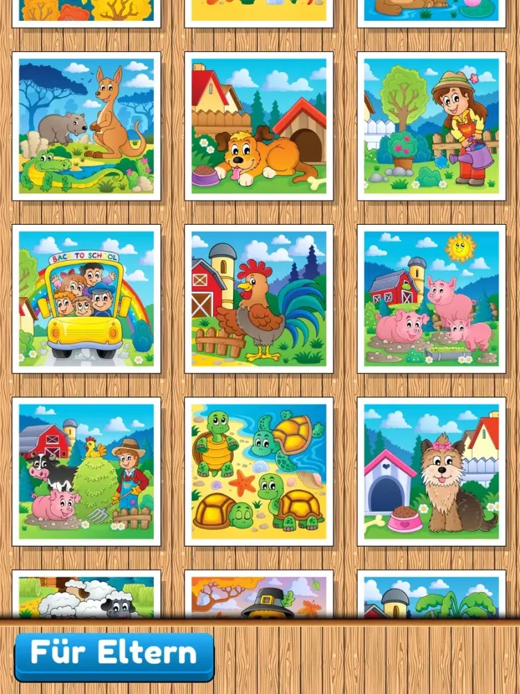 Aaron's Kids Puzzle iPad  스크린샷