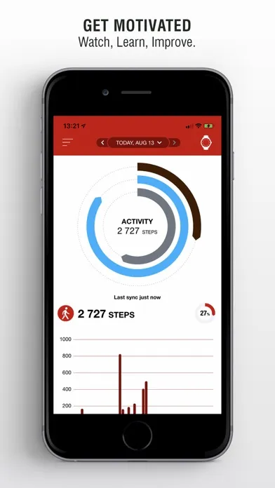 Alpina Smartwatch سکرین شاٹس