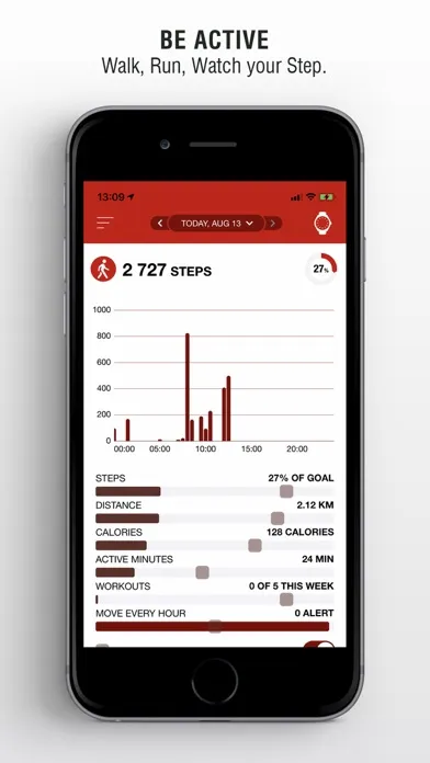 Alpina Smartwatch سکرین شاٹس