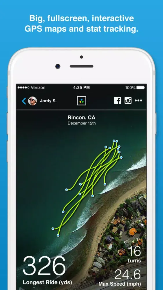 Capturas de pantalla de Trace Surf - Track your surfing