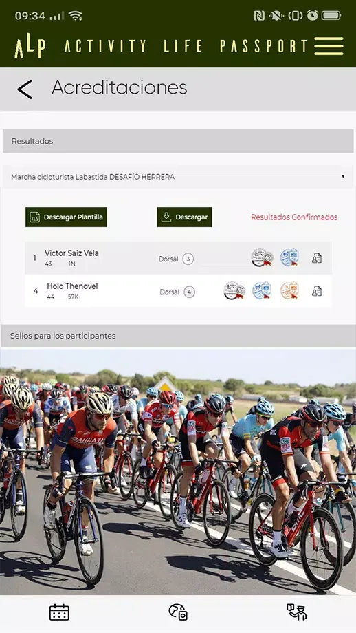 Screenshot di Activity Life Passport