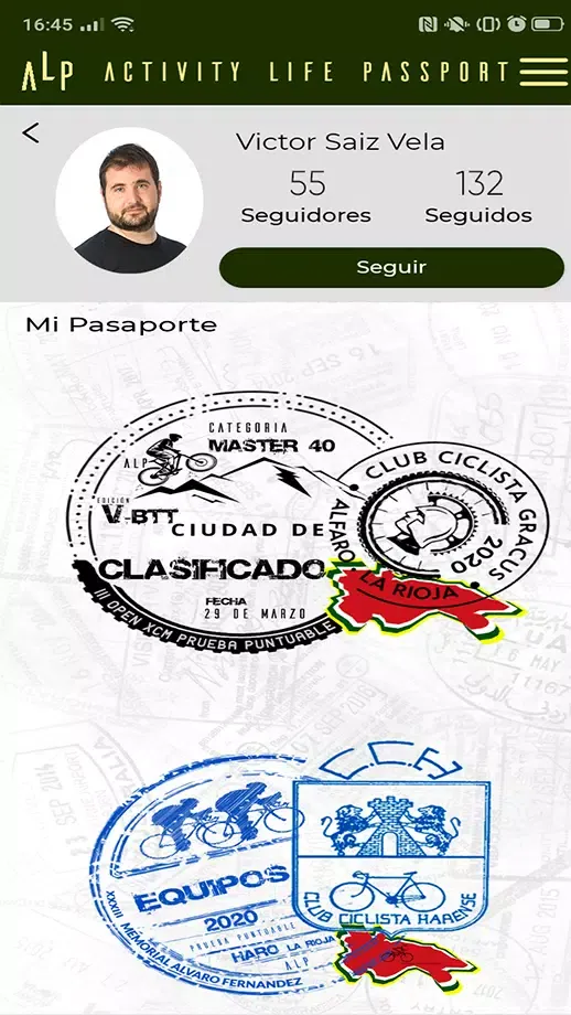 Screenshot di Activity Life Passport